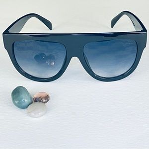 Retro Round Flat top Sunglasses